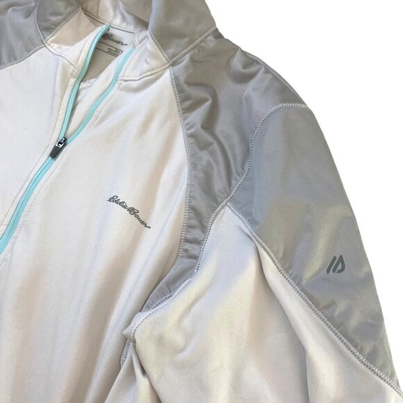 Eddie‎ Bauer Soft Strectch 1/2 Zip Athletic Pullover Sz 2XL Sportswear Gorpcore - Picture 7 of 13